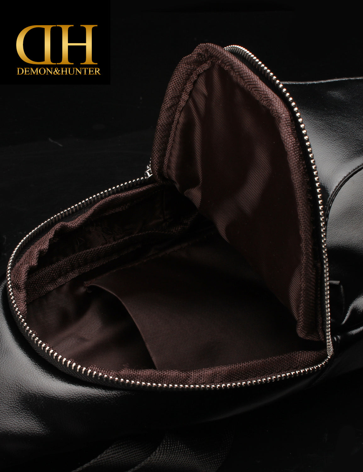 Men Leather Chest Bag