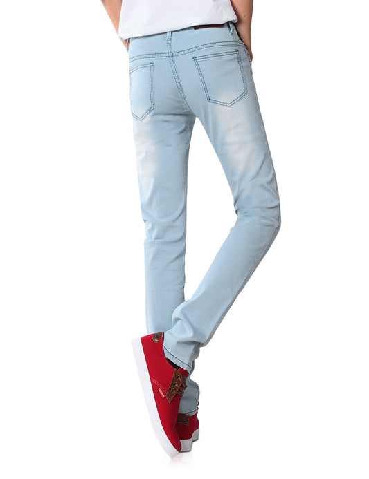 Demon&Hunter 808 Youth Series Men's Skinny Slim Jeans