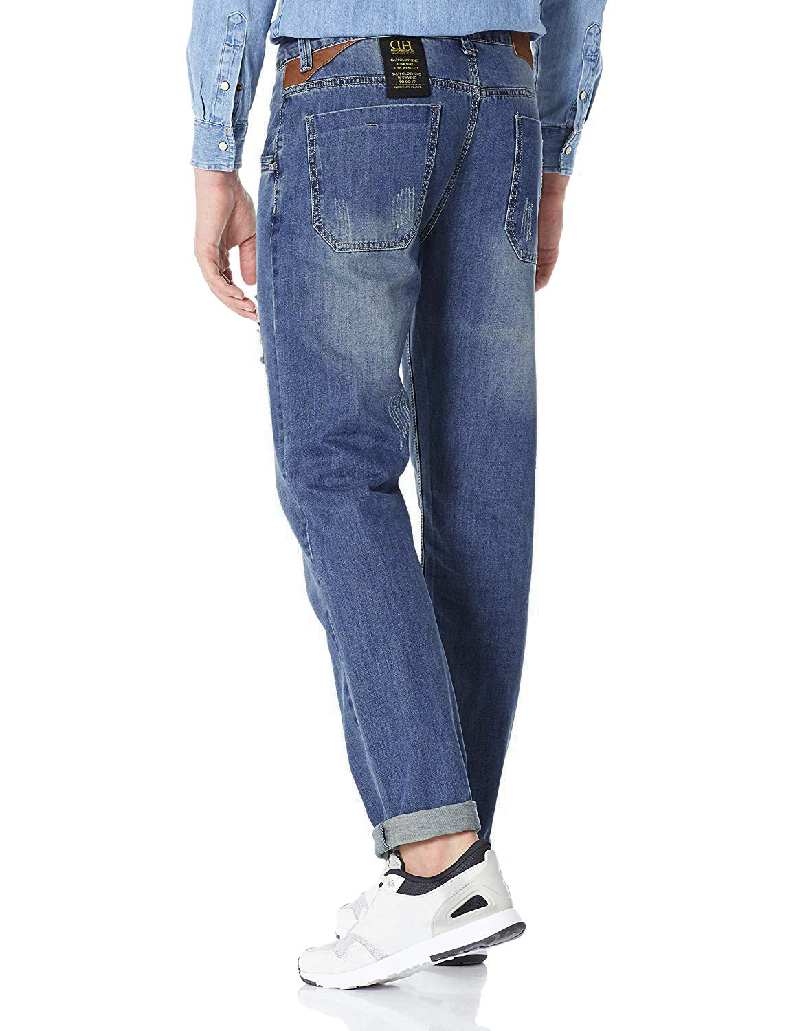 Demon&Hunter 802 Series Men's Straight Leg Regular Fit Jeans UPC:797698831213